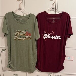Sonoma Maternity Short Sleeve Tees